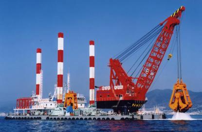 各種クレーン船・浚渫船