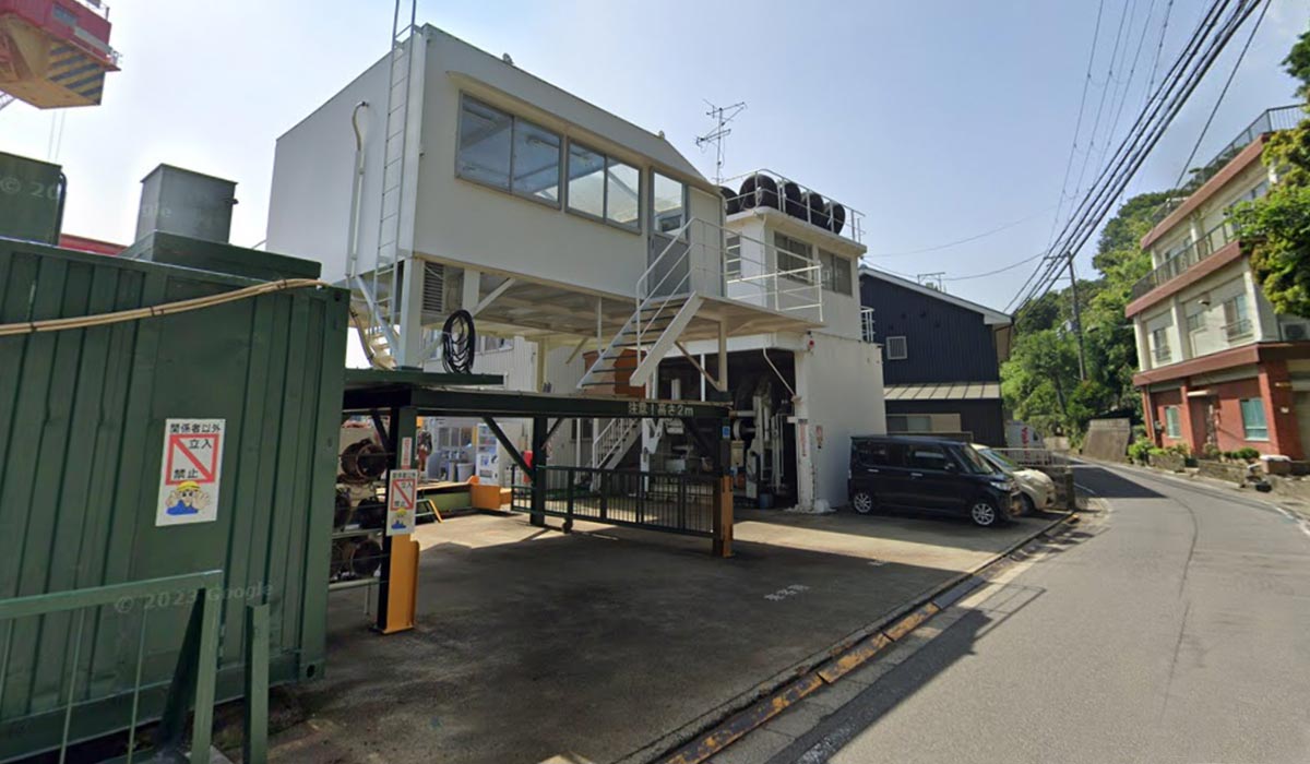 淡路共同造船の事務所